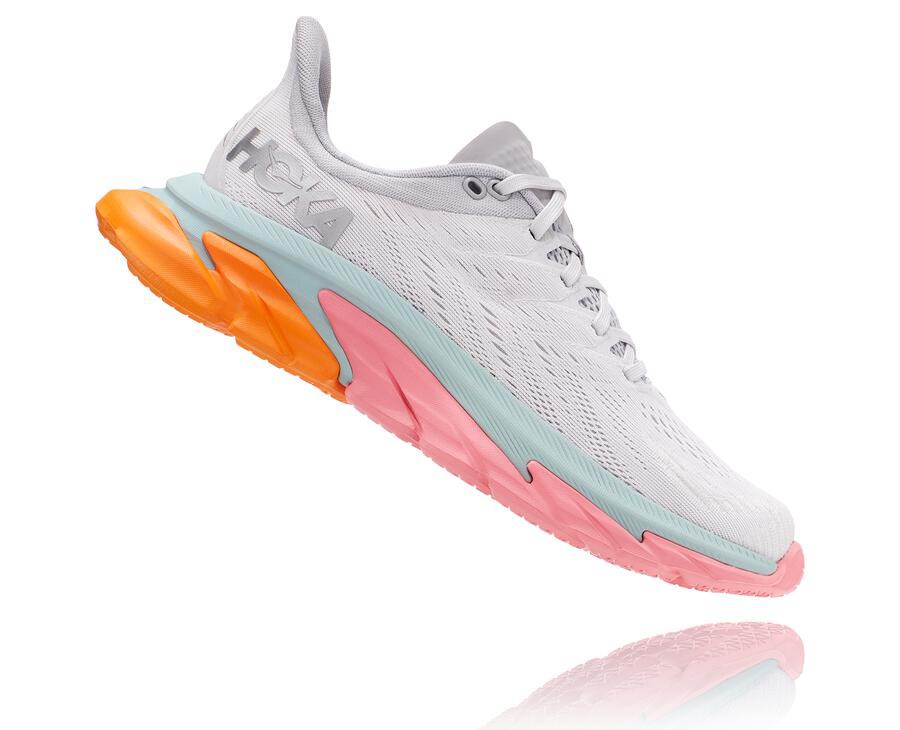 Tenis Hoka One One Feminino Branco - Clifton Edge - 762-LSQNCB